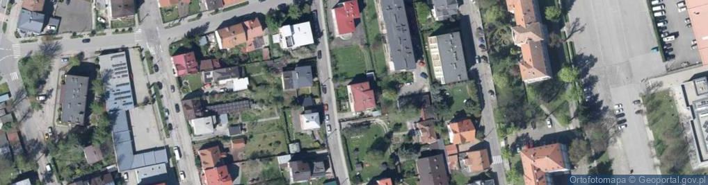 Zdjęcie satelitarne Podhalańska ul.