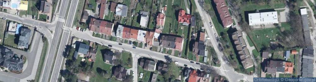 Zdjęcie satelitarne Podtatrzańska ul.