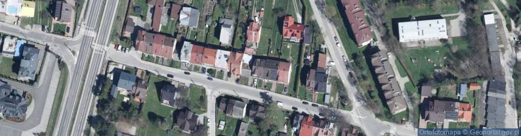 Zdjęcie satelitarne Podtatrzańska ul.