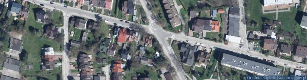 Zdjęcie satelitarne Podtatrzańska ul.