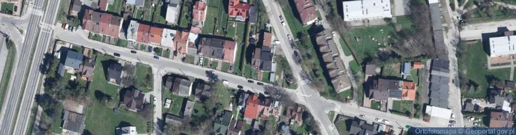 Zdjęcie satelitarne Podtatrzańska ul.