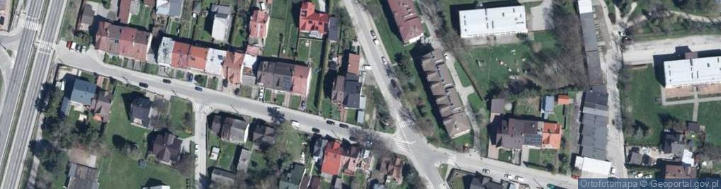 Zdjęcie satelitarne Podtatrzańska ul.