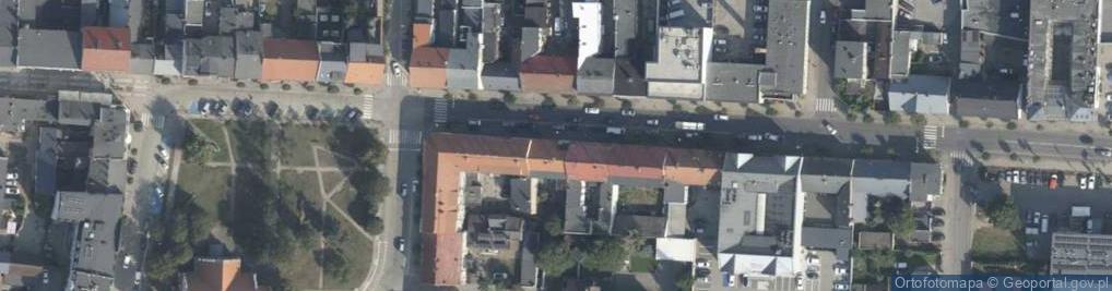 Zdjęcie satelitarne Poznańska ul.