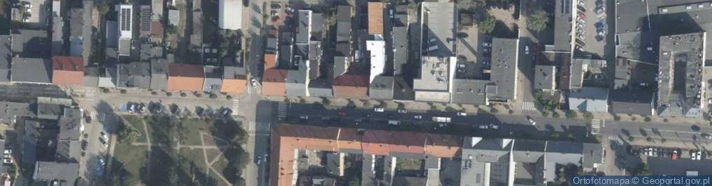 Zdjęcie satelitarne Poznańska ul.