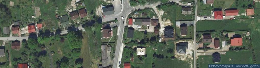 Zdjęcie satelitarne Podhalańska ul.