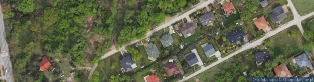 Zdjęcie satelitarne Pomarańczowa ul.