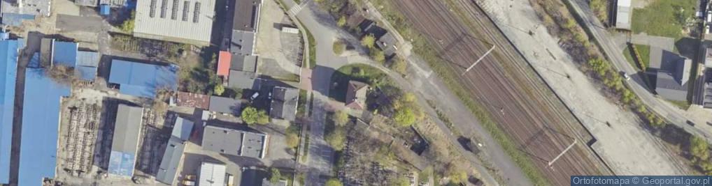 Zdjęcie satelitarne Powstańców Śląskich ul.