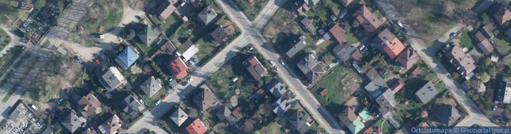 Zdjęcie satelitarne Powstańców Śląskich ul.