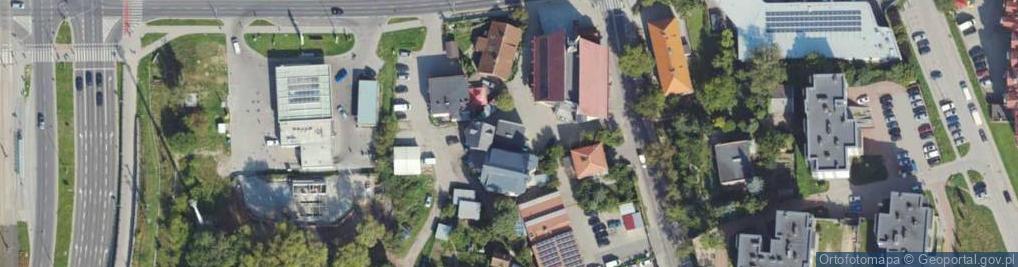 Zdjęcie satelitarne Podgórna ul.