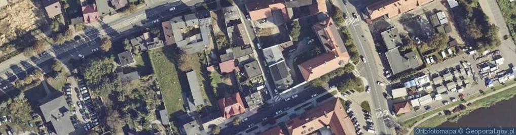 Zdjęcie satelitarne Poprzeczna ul.