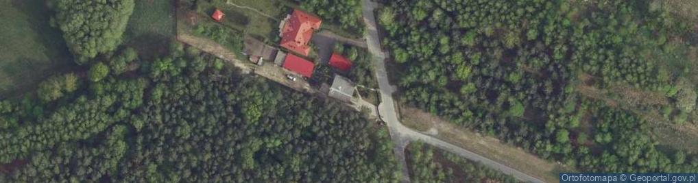 Zdjęcie satelitarne Polnej Róży ul.
