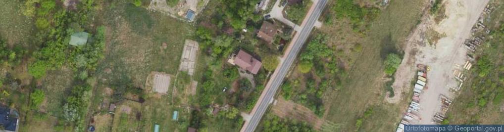 Zdjęcie satelitarne Polnych Kwiatów ul.