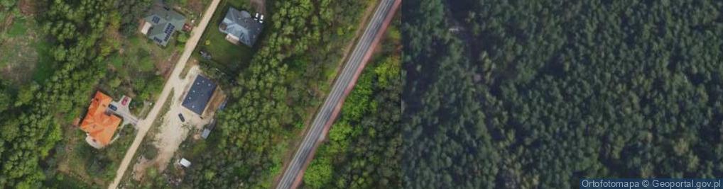 Zdjęcie satelitarne Polnych Kwiatów ul.