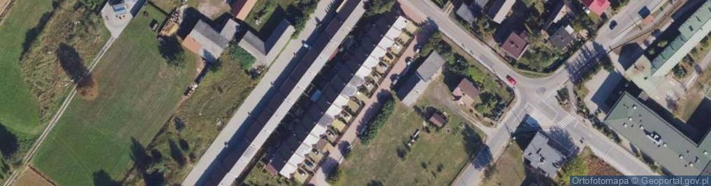 Zdjęcie satelitarne Pod Papugami ul.
