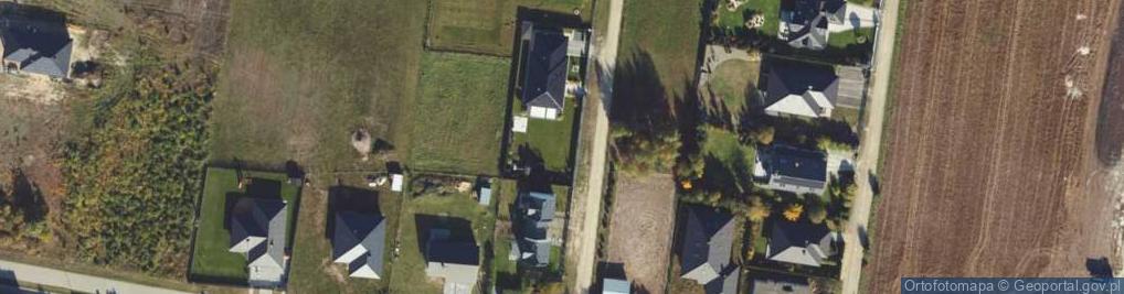 Zdjęcie satelitarne Pomarańczowa ul.