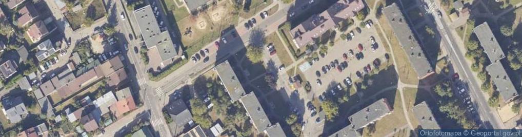 Zdjęcie satelitarne Powstańców ul.