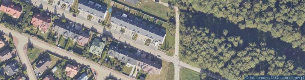 Zdjęcie satelitarne Podróżników ul.