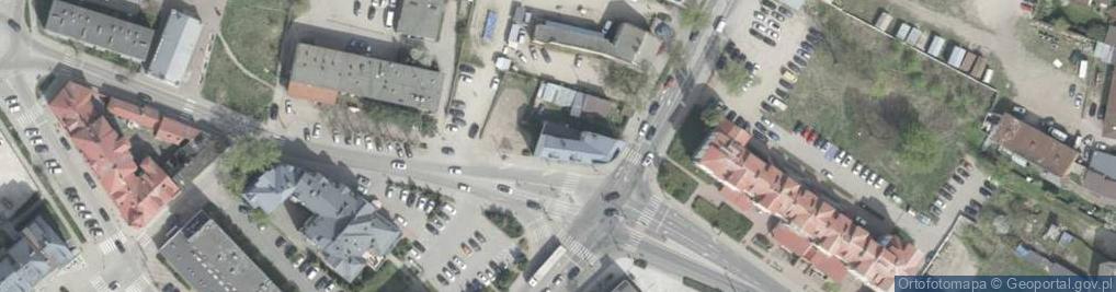 Zdjęcie satelitarne Pocztowa ul.