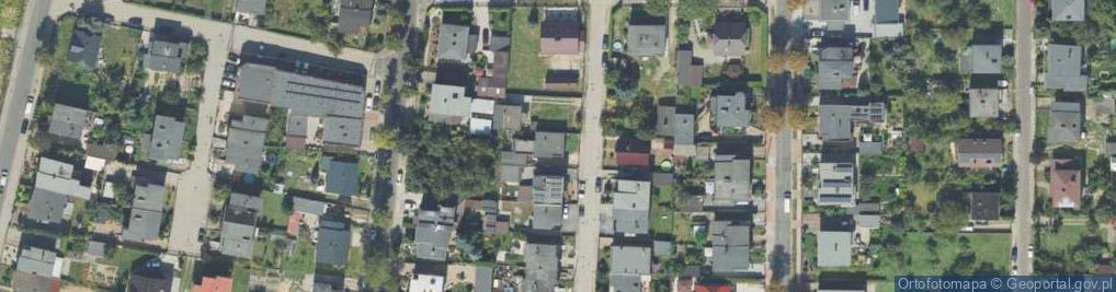 Zdjęcie satelitarne Powstańców Śląskich ul.