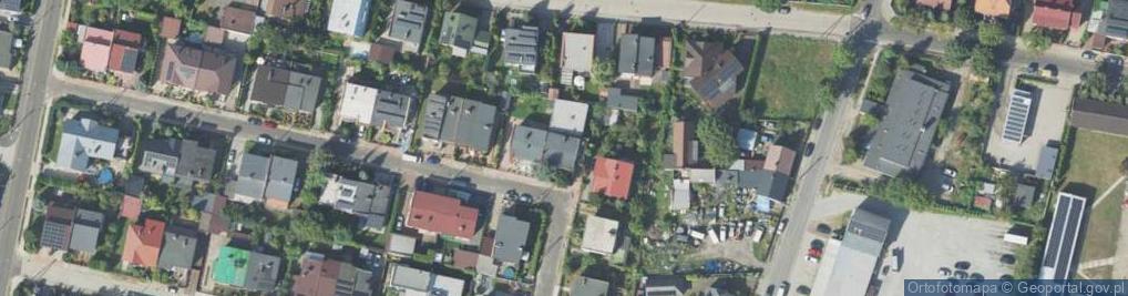 Zdjęcie satelitarne Powstania Listopadowego ul.