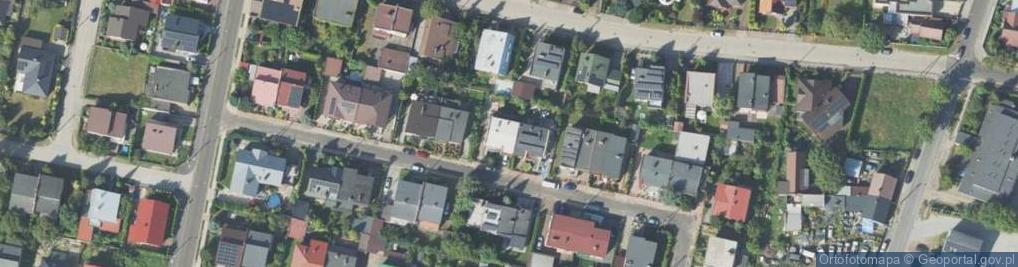 Zdjęcie satelitarne Powstania Listopadowego ul.