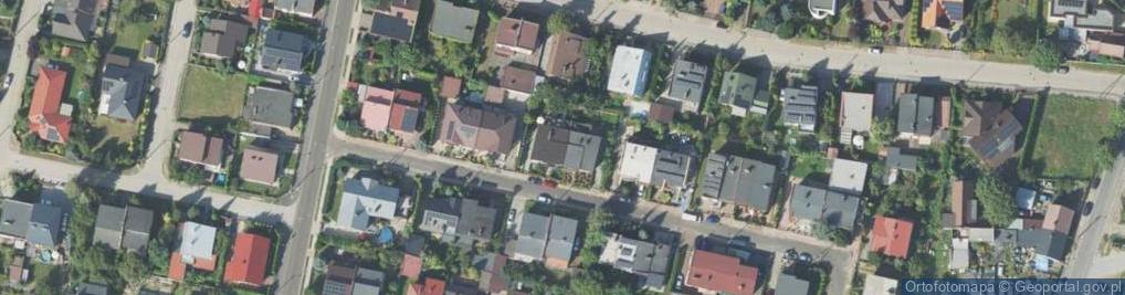 Zdjęcie satelitarne Powstania Listopadowego ul.