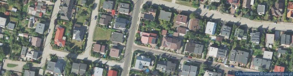 Zdjęcie satelitarne Powstania Listopadowego ul.