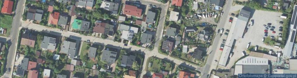 Zdjęcie satelitarne Powstania Styczniowego ul.