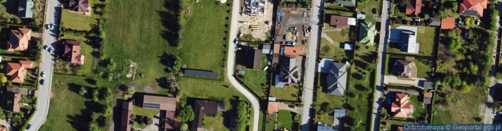Zdjęcie satelitarne Polnych Maków ul.