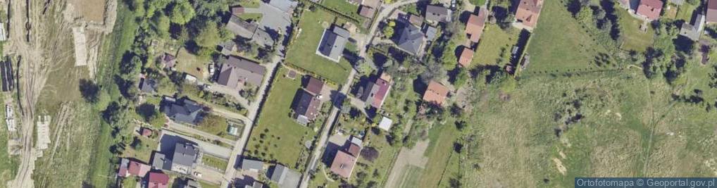 Zdjęcie satelitarne Pod Krukami ul.