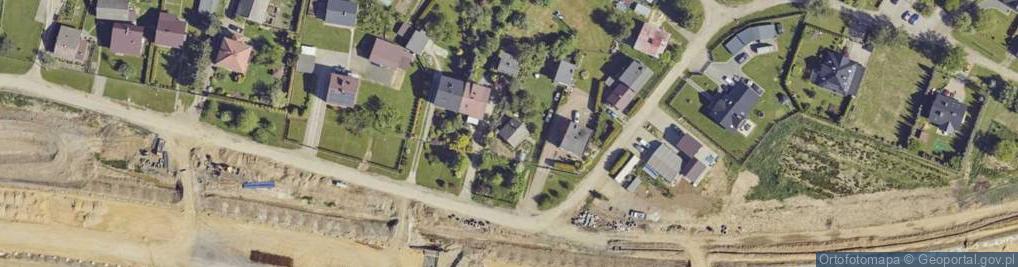 Zdjęcie satelitarne Pod Olszyną ul.