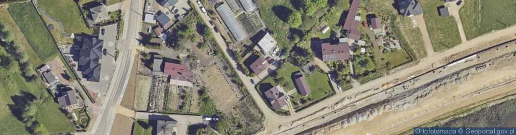 Zdjęcie satelitarne Pod Olszyną ul.