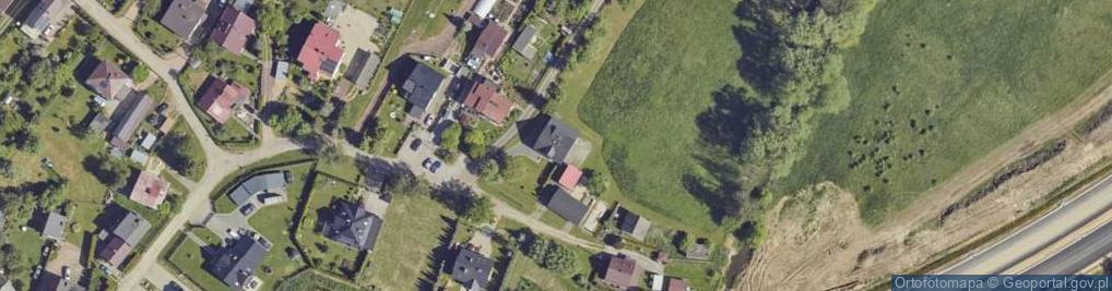 Zdjęcie satelitarne Pod Olszyną ul.