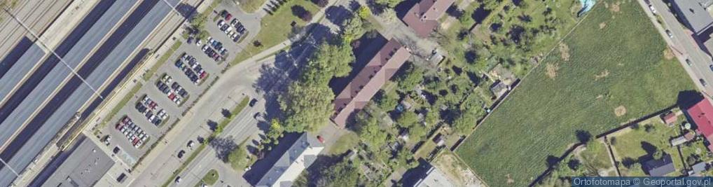 Zdjęcie satelitarne Powstańców Śląskich ul.