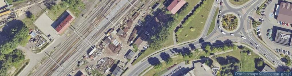 Zdjęcie satelitarne Powstańców Śląskich ul.