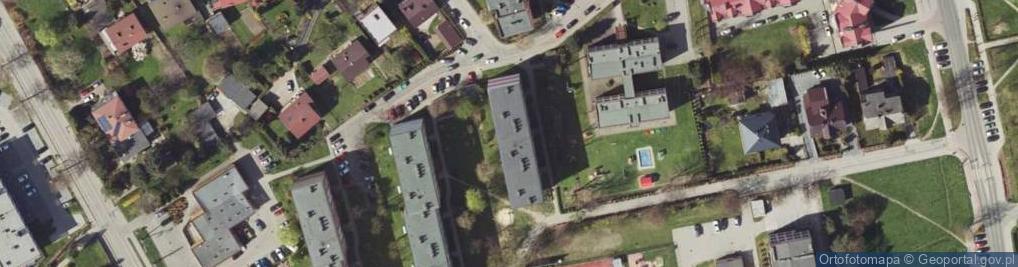 Zdjęcie satelitarne Powstańców Warszawy ul.