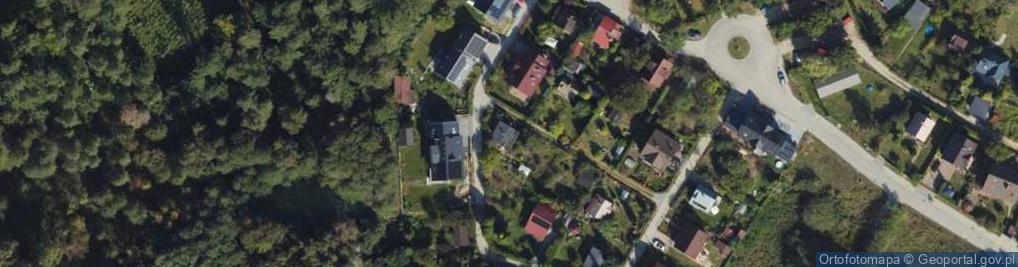 Zdjęcie satelitarne Pomarańczowa ul.
