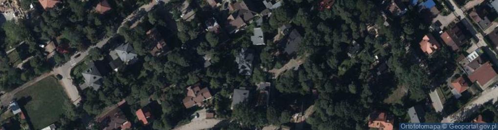 Zdjęcie satelitarne Poetycka ul.