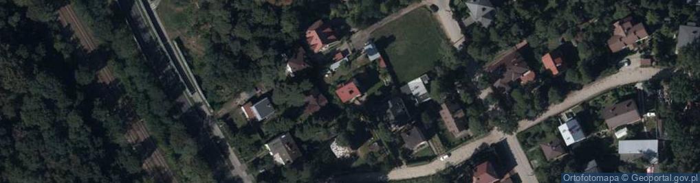 Zdjęcie satelitarne Poetycka ul.