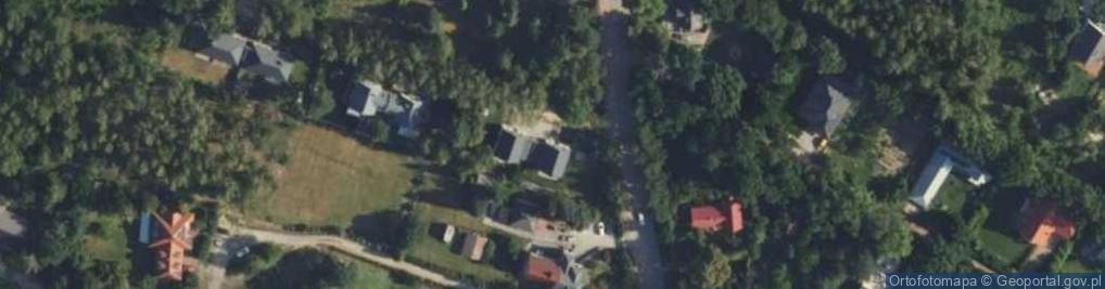 Zdjęcie satelitarne Pod Brzozami ul.