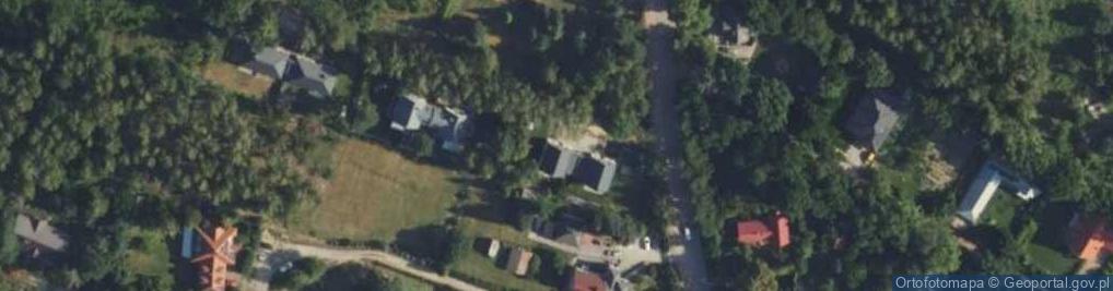 Zdjęcie satelitarne Pod Brzozami ul.