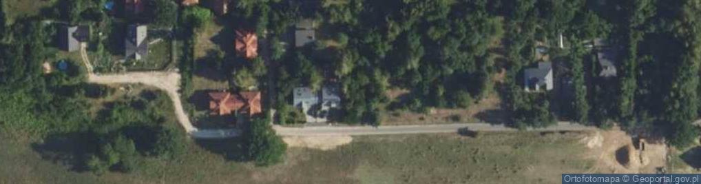 Zdjęcie satelitarne Pod Dębami ul.