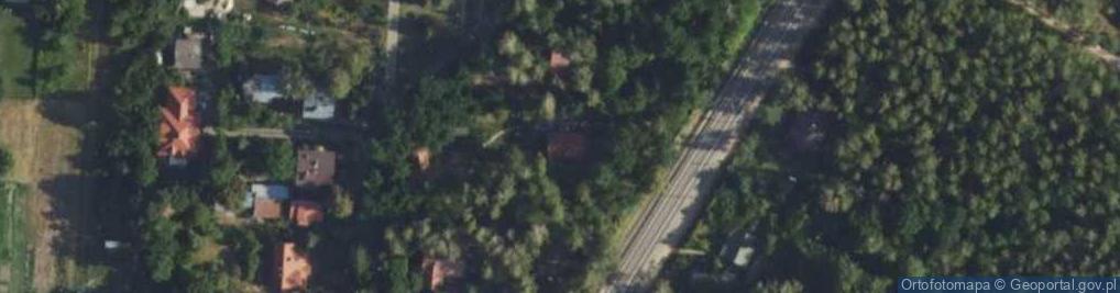 Zdjęcie satelitarne Podkowiańska ul.