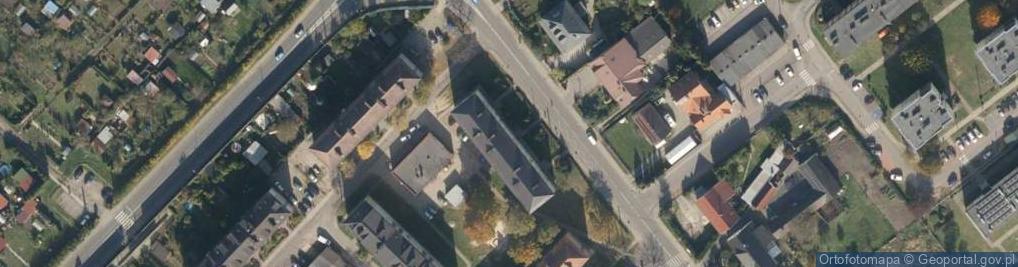 Zdjęcie satelitarne Powstańców Śląskich ul.