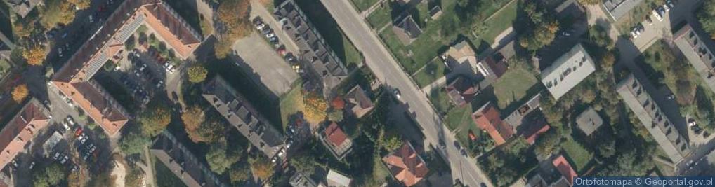 Zdjęcie satelitarne Powstańców Śląskich ul.