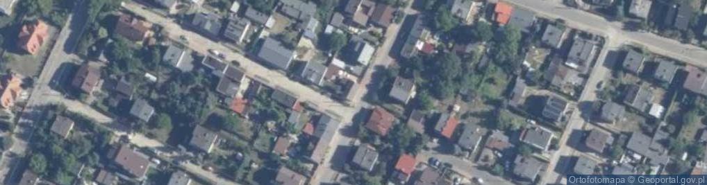 Zdjęcie satelitarne Poprzeczna ul.