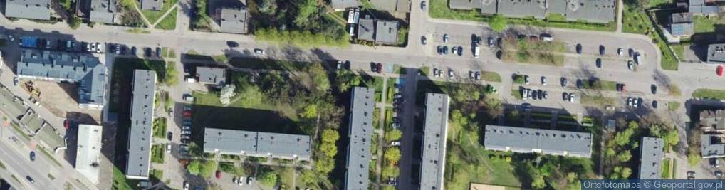 Zdjęcie satelitarne Podleśna ul.