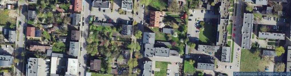 Zdjęcie satelitarne Powstańców Warszawy ul.
