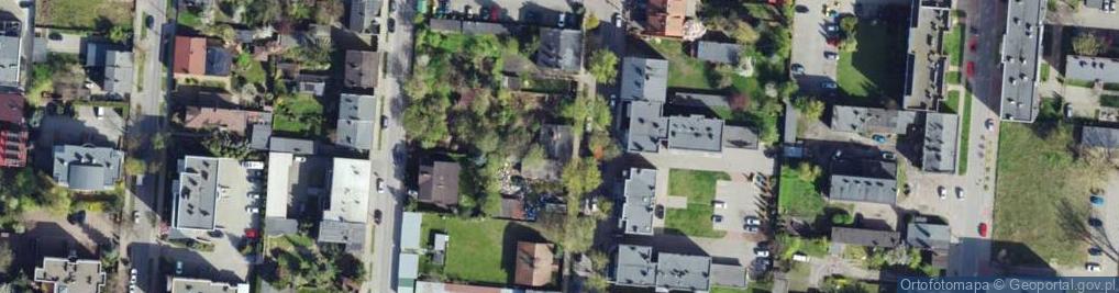 Zdjęcie satelitarne Powstańców Warszawy ul.