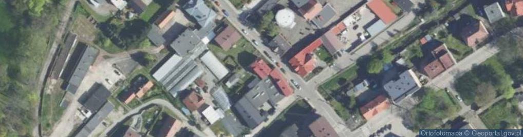 Zdjęcie satelitarne Pocztowa ul.